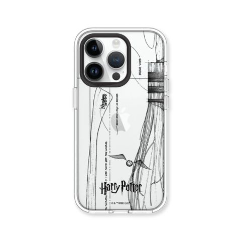 【犀牛盾】iPhone 16e Clear透明防摔手機殼｜哈利波特-光輪2000