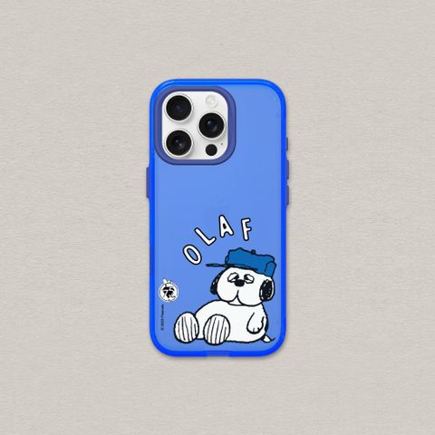 【犀牛盾】iPhone 14系列JellyTint透明防摔手機殼｜Snoopy史努比-75週年-歐拉夫休息中