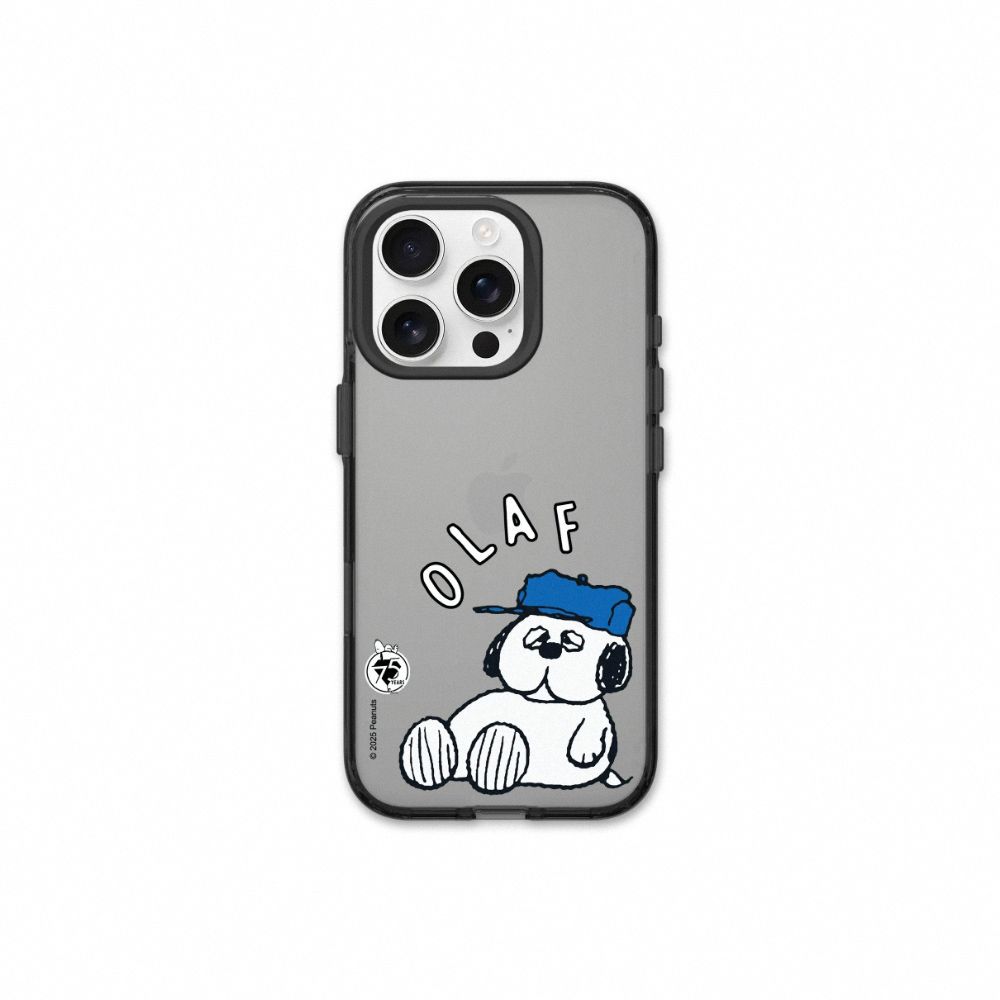 RHINOSHIELD 犀牛盾 iPhone 14/14 Plus/14 Pro/14 Pro Max JellyTint透明防摔手機殼｜Snoopy史努比-75週年-歐拉夫休息中