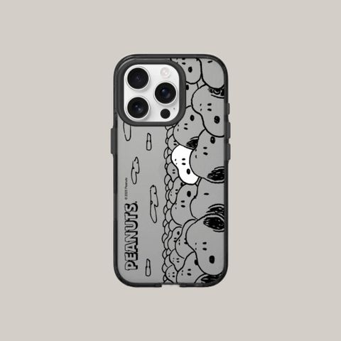 【犀牛盾】iPhone 16e JellyTint透明防摔手機殼｜Snoopy史努比-滿滿的Snoopy