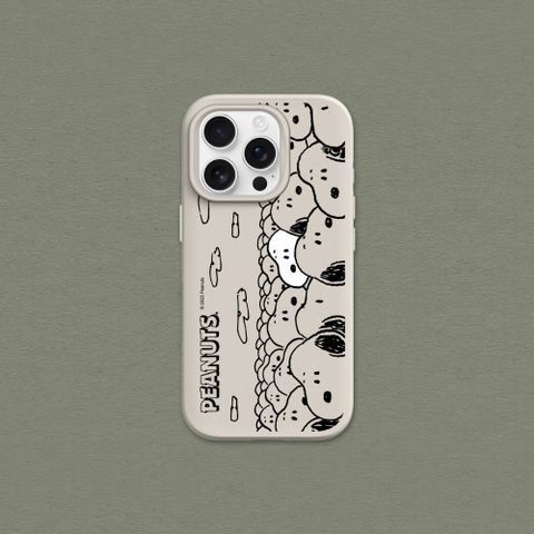 【犀牛盾】iPhone 13系列SolidSuit防摔背蓋手機殼｜Snoopy史努比-滿滿的Snoopy