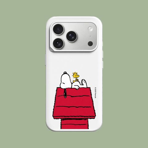 【犀牛盾】iPhone 17系列 SolidX 強化吸震緩衝防摔手機殼｜Snoopy史努比系列-Snoopy的慵懶時光