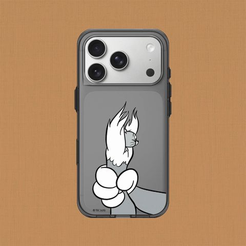 【犀牛盾】iPhone 17系列 Clear 抗黃化透明防摔手機殼｜湯姆貓與傑利鼠系列-Gotcha