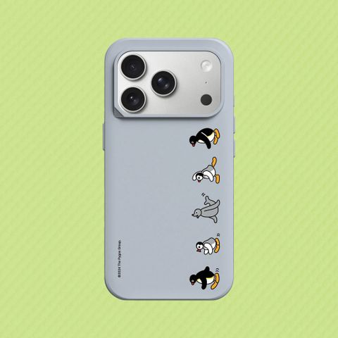 【犀牛盾】iPhone 17系列 SolidX 強化吸震緩衝防摔手機殼｜Pingu企鵝家族系列-出發吧！