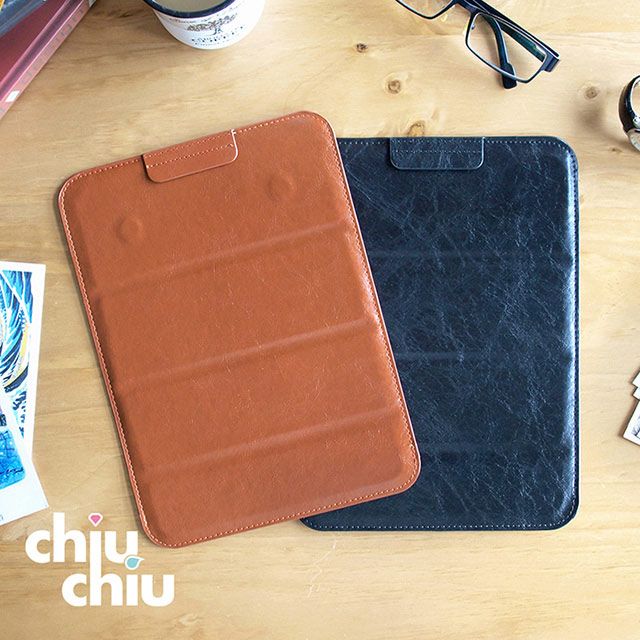 chiuchiu Apple iPad 10.2 (2020年版)復古質感瘋馬紋可折疊式保護皮套