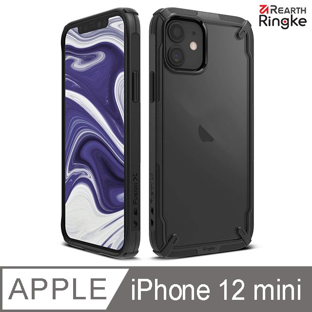 Ringke ｜iPhone 12 mini [Fusion X] 透明背蓋防撞手機殼