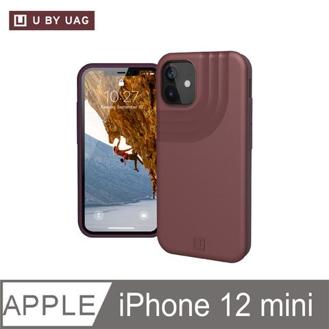 [U] iPhone 12 mini 耐衝擊保護殼-紫紅