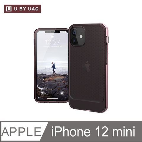 UAG [U] iPhone 12 mini 耐衝擊保護殼-亮透粉