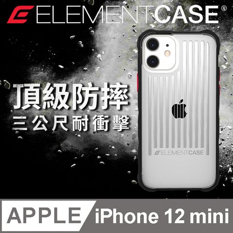 美國 Element Case SPECIAL OPS iPhone 12 mini 特種行動軍規防摔殼 - 透明