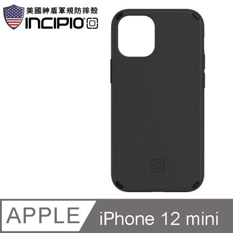 incipio 美國 iPhone 12 mini 雙層防護黑防摔殼