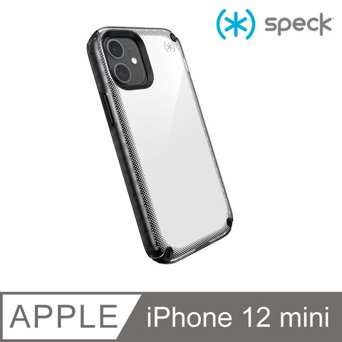 Speck Presidio2 Armor Cloud iPhone 12 mini 抗菌防摔殼 (4.8米防摔)-白/黑