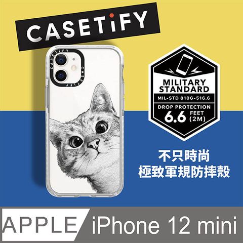 Casetify iPhone 12 mini 耐衝擊保護殼-躲貓貓