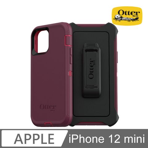 OtterBox iPhone 12 mini Defender防禦者系列保護殼-紫