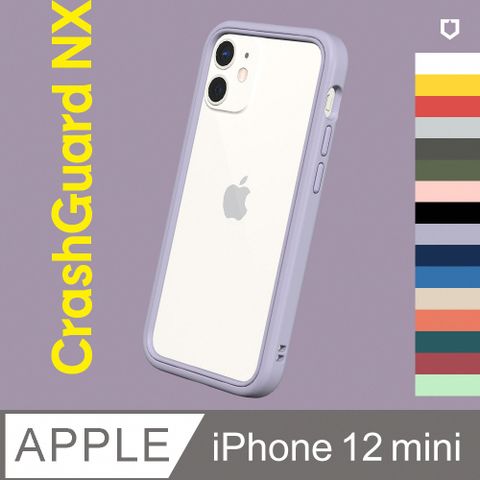 RHINOSHIELD 犀牛盾 iPhone 12 mini (5.4吋) CrashGuard NX 防摔邊框手機保護殼(多色可選)