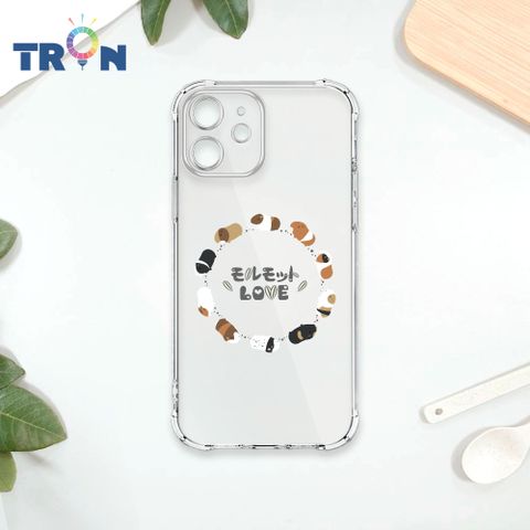 TRON IPhone 12 MINI 走來走去天竺鼠/天竺鼠圈 四角防摔殼 手機殼