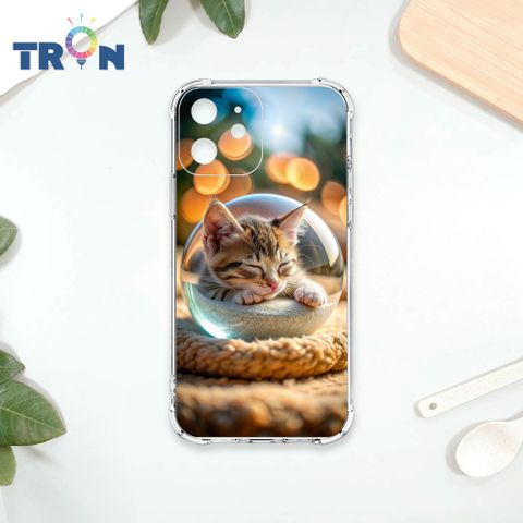 TRON IPhone 12 MINI 水晶球裡的動物們-1 四角防摔殼 手機殼