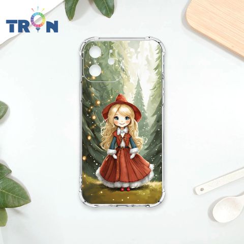 TRON IPhone 12 MINI 金髮小紅帽女孩 四角防摔殼 手機殼