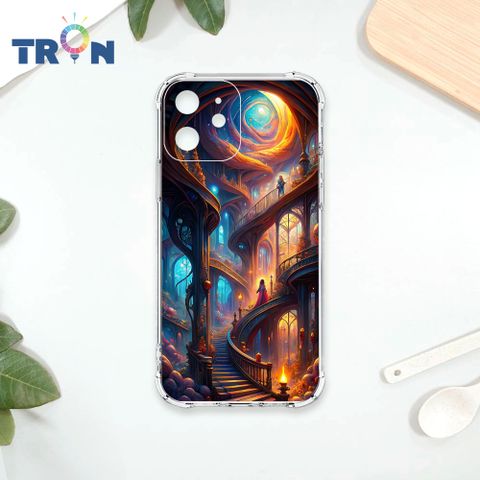 TRON IPhone 12 MINI 樓梯與少女 四角防摔殼 手機殼