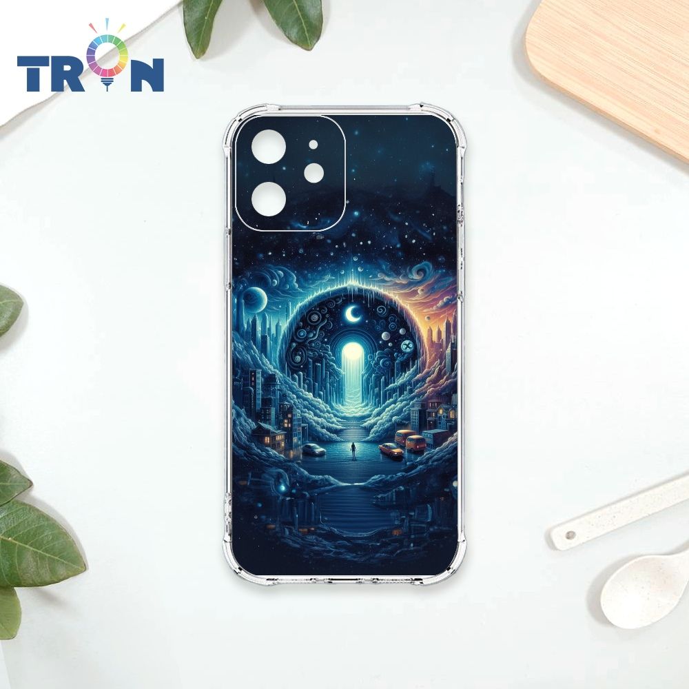  TRON IPhone 12 MINI 奇幻森林系列 四角防摔殼 手機殼