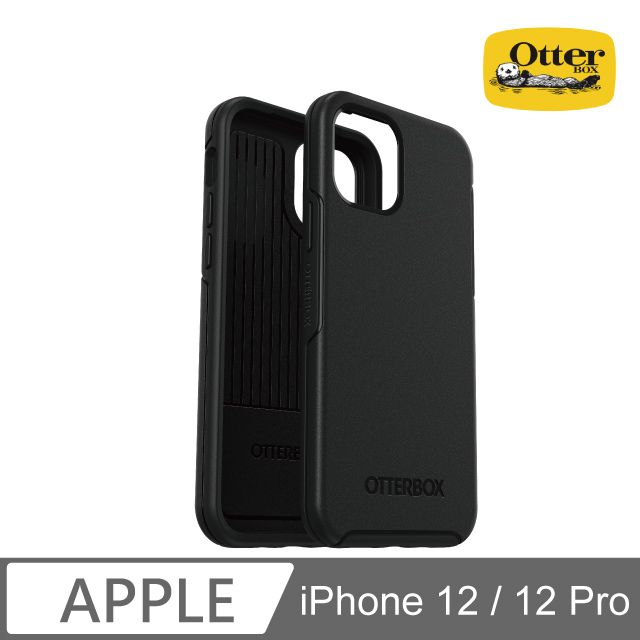 OTTERBOX  iPhone 12 / 12 Pro Symmetry炫彩幾何保護殼-黑