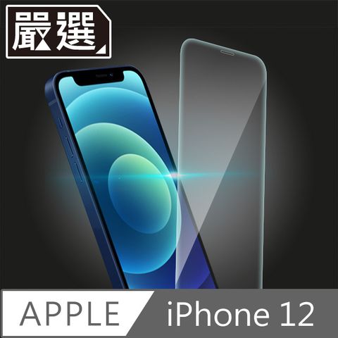 嚴選 iPhone 12 非滿版高透防污鋼化玻璃貼