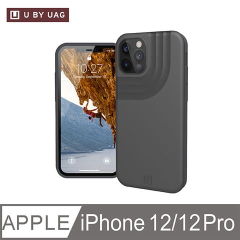 [U] iPhone 12/12 Pro 耐衝擊保護殼-黑