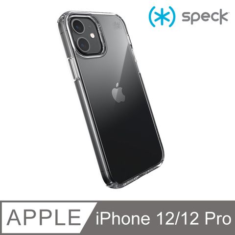 Speck Presidio Perfect-Clear iPhone 12/12 Pro 透明抗菌防摔殼(4米防摔)