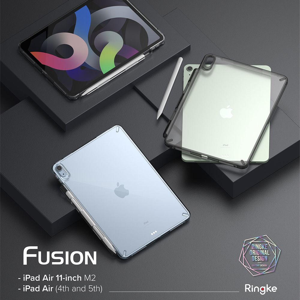 Ringke ｜Rearth Apple iPad Air 4 2020 10.9吋 [Fusion] 透明背蓋防撞保護殼