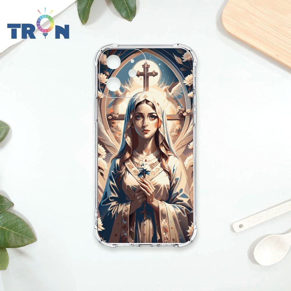  TRON IPhone 12 聖母寫實派 四角防摔殼 手機殼