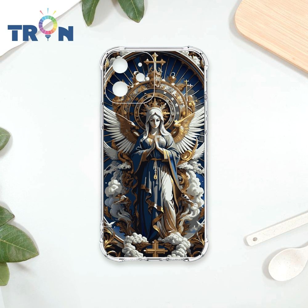  TRON IPhone 12 聖母寫實派 四角防摔殼 手機殼