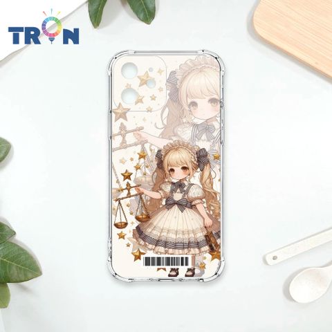 TRON IPhone 12 日系可愛小女孩星座系列  載具 四角防摔殼 手機殼