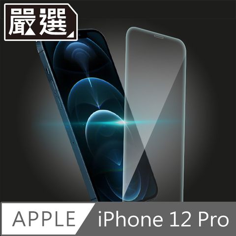 嚴選 iPhone 12 Pro 非滿版高透防污鋼化玻璃貼