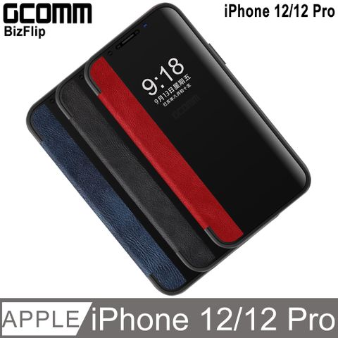 GCOMM BizFlip 視窗側翻皮套 iPhone 12/12 Pro