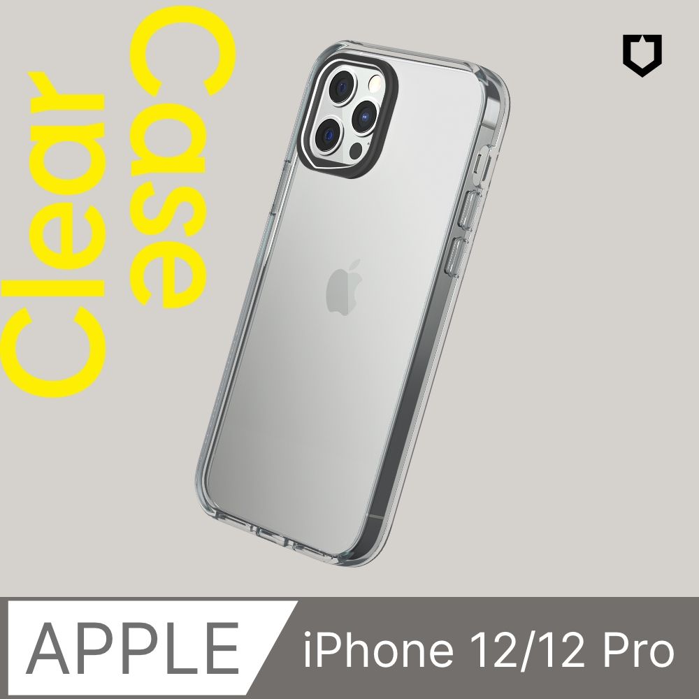 犀牛盾】iPhone 12 / 12 Pro (6.1吋) Clear透明防摔手機殼- 全透明