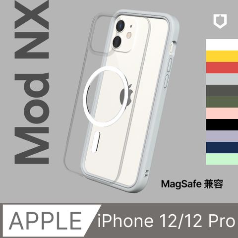 【犀牛盾】iPhone 12/12 Pro (6.1吋) Mod NX (MagSafe兼容) 超強磁吸手機保護殼(多色可選)