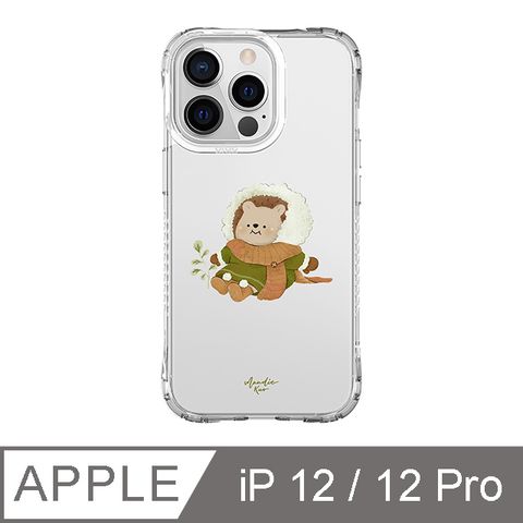 TOYSELECT 拓伊生活 iPhone 12 / 12 Pro 6.1吋 Mandie暖呼呼刺蝟抗黃防摔iPhone手機殼