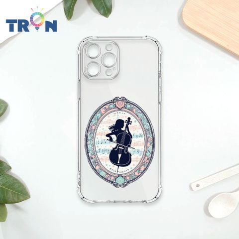 TRON IPhone 12 PRO 公主剪影風格透明殼 四角防摔殼 手機殼