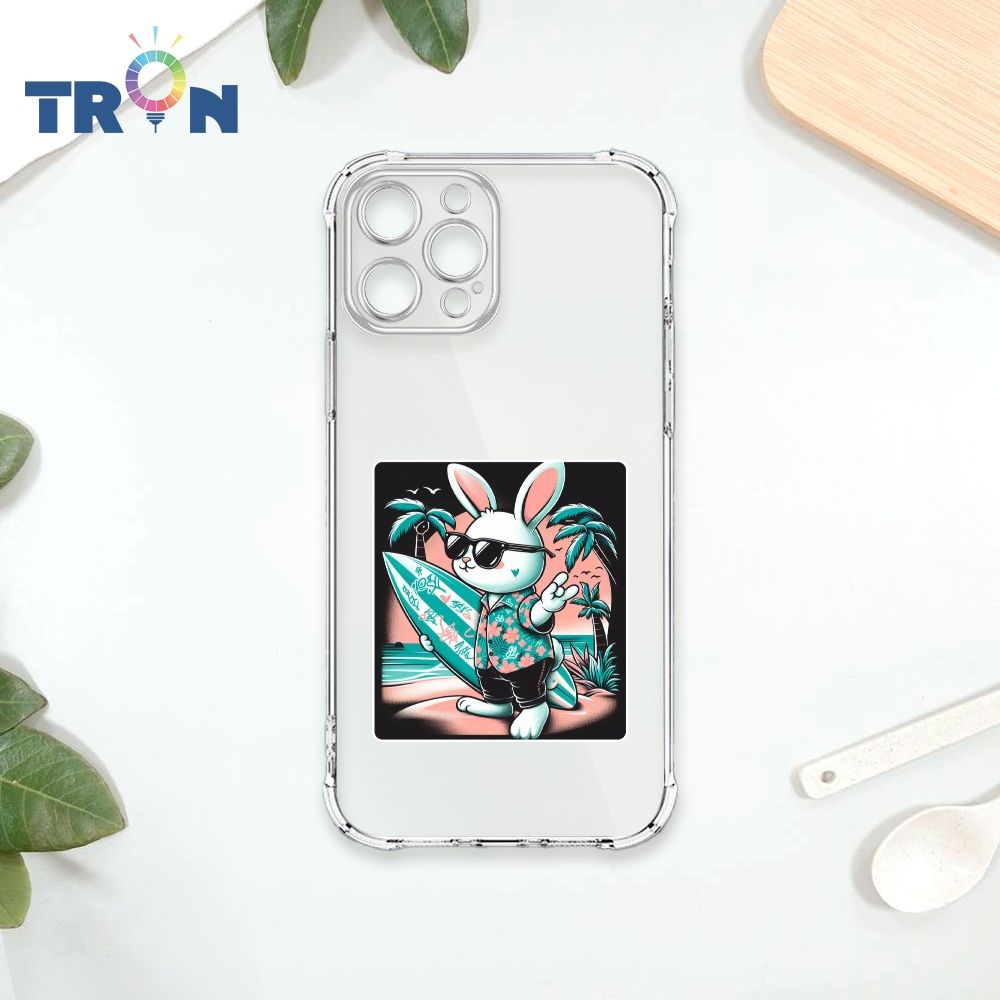  TRON IPhone 12 PRO 夏日衝浪單圖 四角防摔殼 手機殼