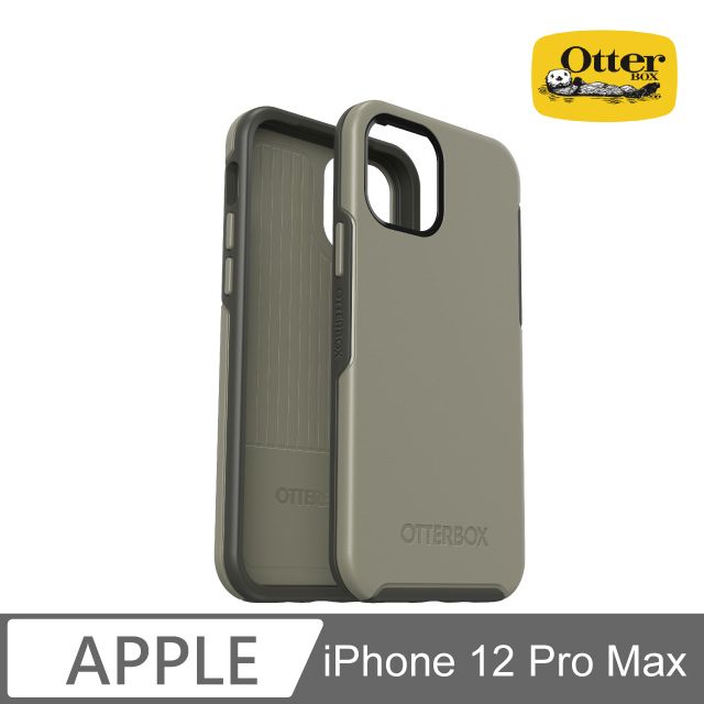 OTTERBOX  iPhone 12 Pro Max Symmetry炫彩幾何保護殼-灰綠