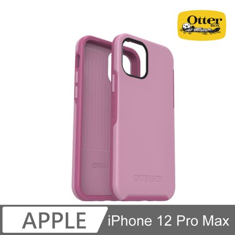 OtterBox iPhone 12 Pro Max Symmetry炫彩幾何保護殼-粉紅