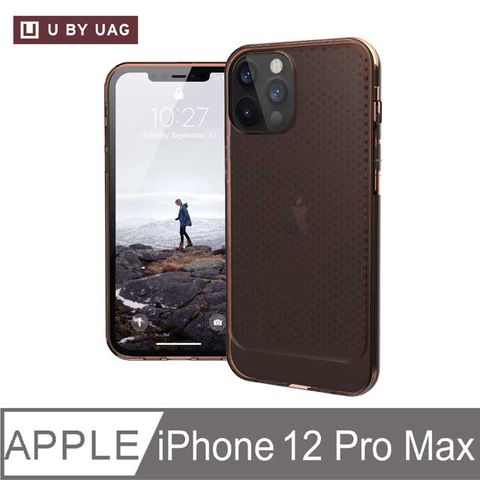 UAG [U] iPhone 12 Pro Max 耐衝擊保護殼-亮透橘