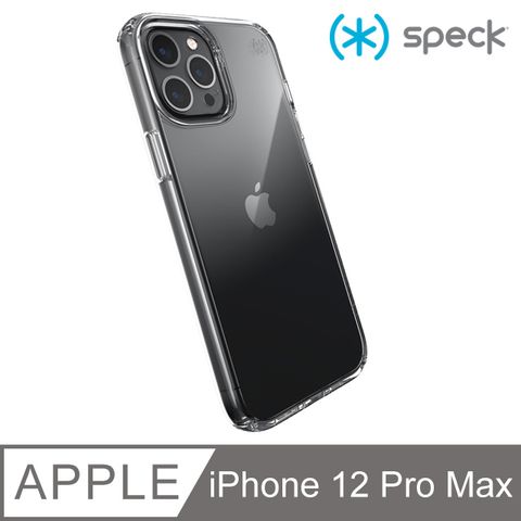 Speck Presidio Perfect-Clear iPhone 12 Pro Max 透明抗菌防摔殼(4米防摔)