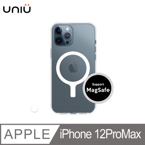 【UNIU】EVO 光學磁吸防摔透明殼 For iPhone 12 Pro Max（支援MagSafe）