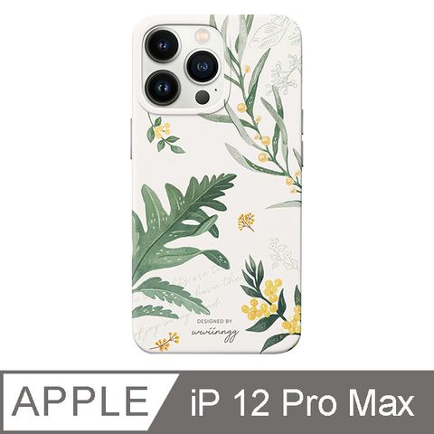 TOYSELECT 拓伊生活 iPhone 12 Pro Max 6.7吋 wwiinngg綠物筆記防摔iPhone手機殼