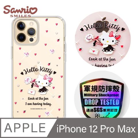 iPhone 12 Pro Max 水晶鑽殼輕薄軍規x三麗鷗