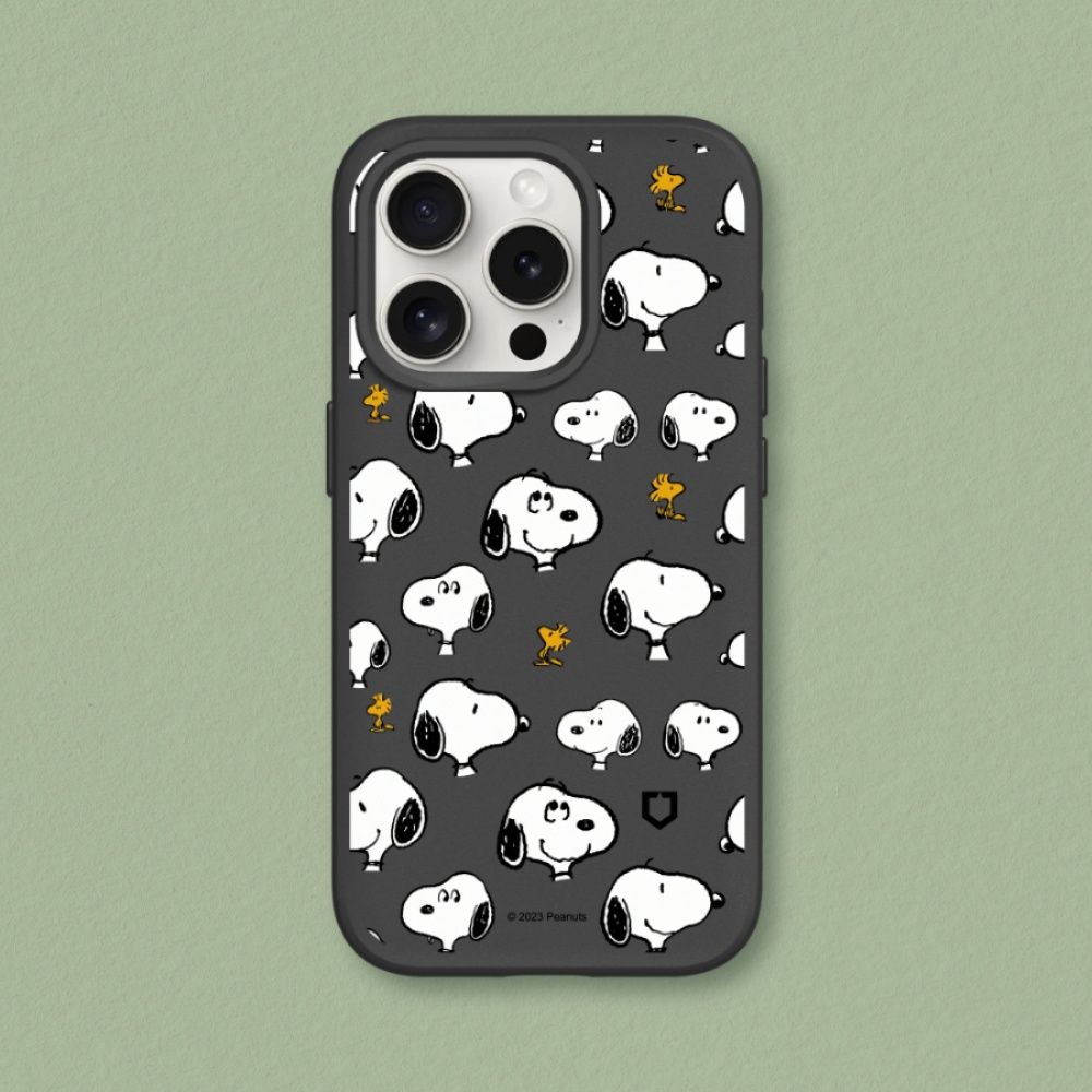 RHINOSHIELD 犀牛盾 iPhone 12系列SolidSuit(MagSafe 兼容)防摔手機殼Snoopy史努比-Sticker-Snoopy&胡士托