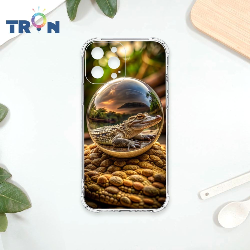  TRON IPhone 12 PRO MAX 水晶球裡的動物們-2 四角防摔殼 手機殼