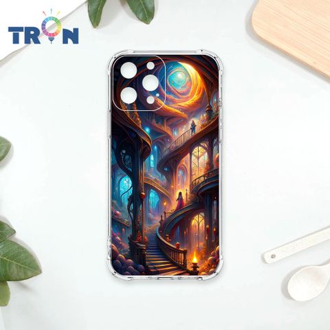 TRON IPhone 12 PRO MAX 樓梯與少女 四角防摔殼 手機殼