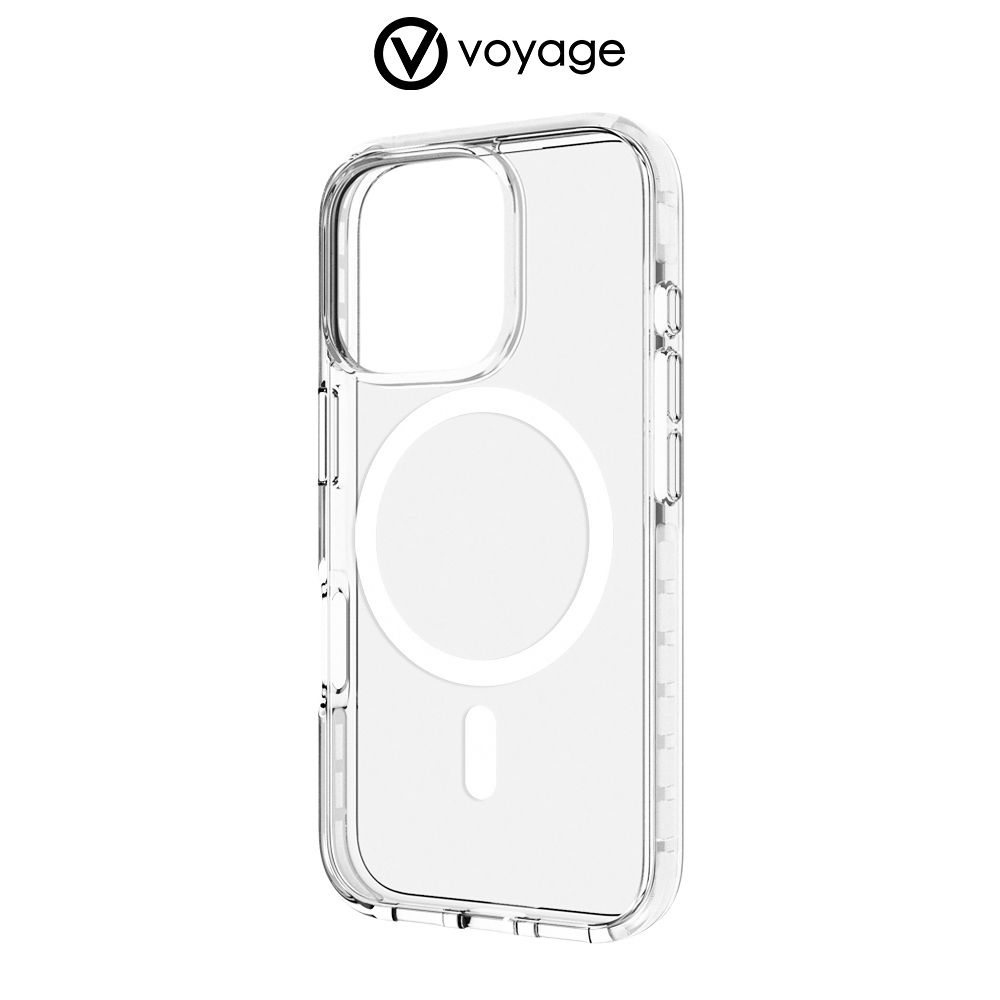 VOYAGE 超軍規防摔手機保護殼Pure Clear+ iPhone 16 / 16 Plus / 16 Pro / 16 Pro Max (Magsafe磁吸無線充電)