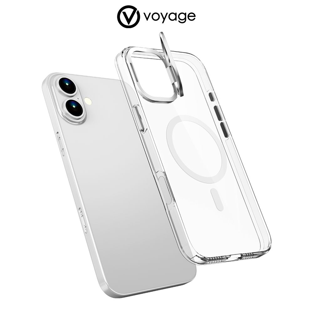 VOYAGE 超衝擊抗黃清透保護殼Pure MAG+ iPhone 16 / 16 Plus / 16 Pro / 16 Pro Max(兼容Magsafe磁吸無線充電)